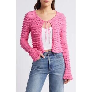 LoveShackFancy NWT Celosia Cardigan
Lovestruck Pink size XS